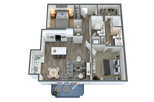 Floor plan Turner