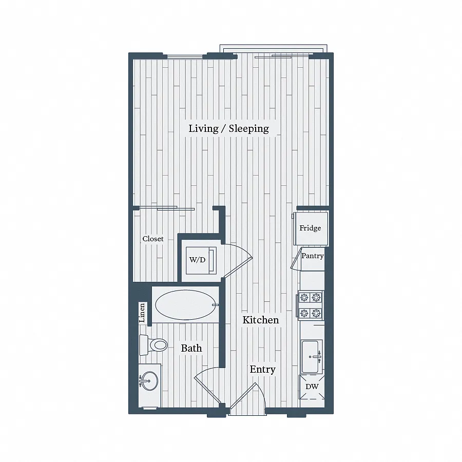 Floor plan S100