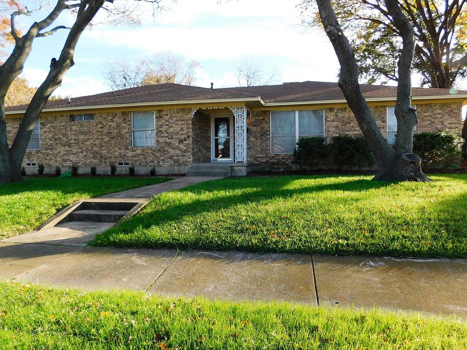 All brick home on large lot.