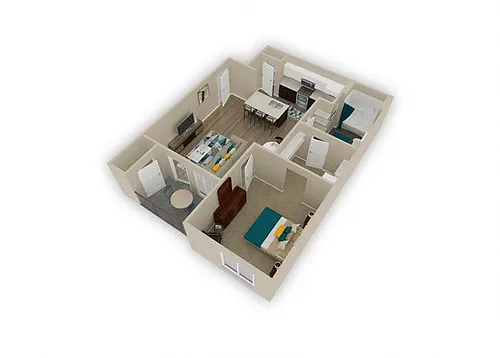 Floor plan Monroe