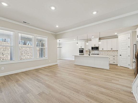 The Abbeville floorplan with the Upscale Rustic Linen interior package.