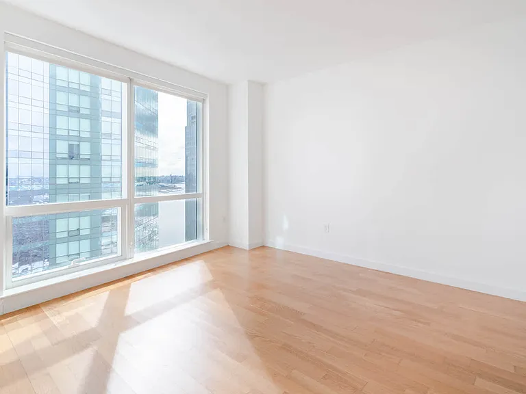 Bedroom with Floor to Ceiling Windows