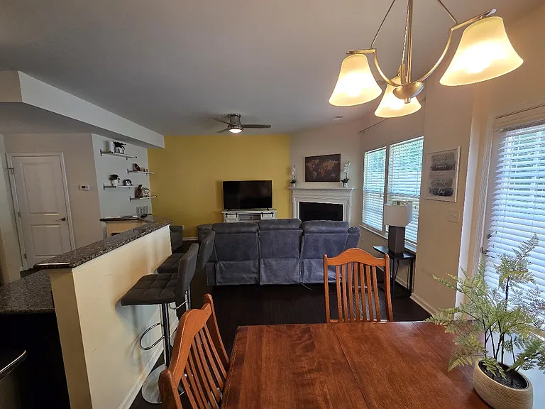 Living Area from dining area