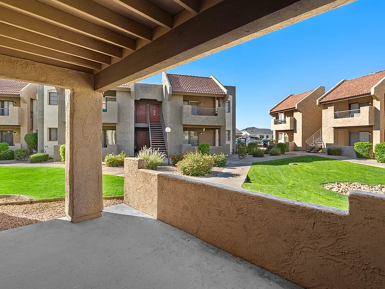 Patio in Lower Unit
