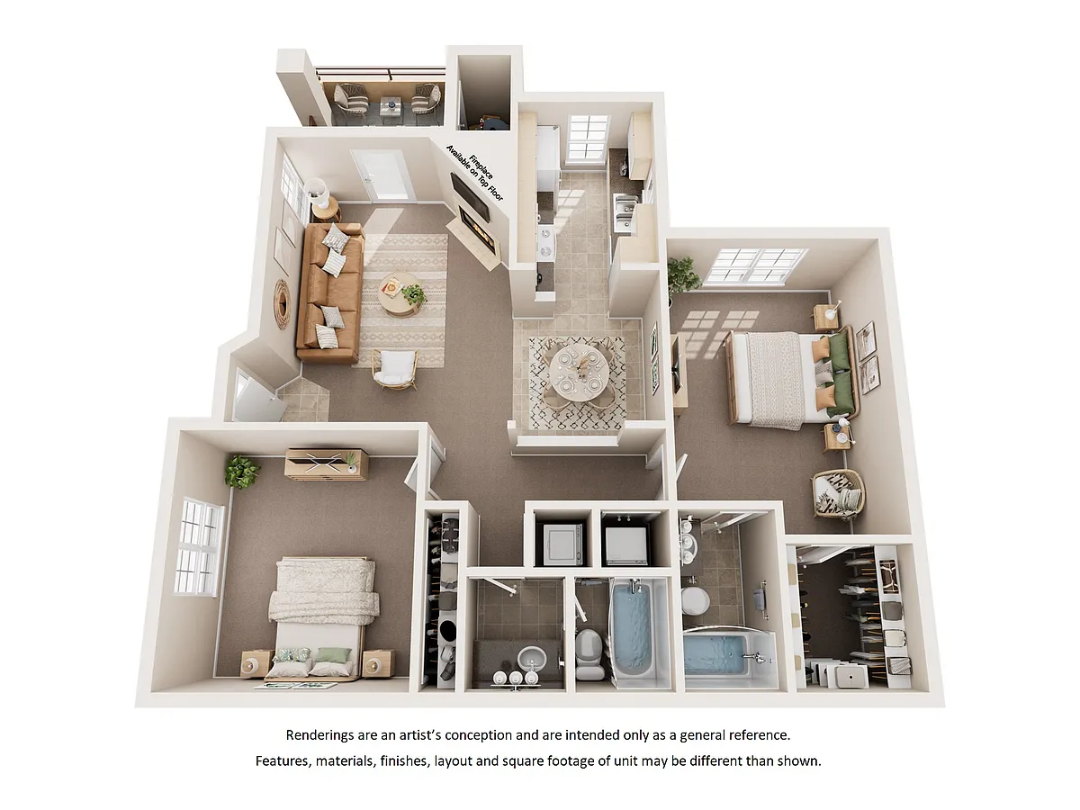 Floor plan The Pima