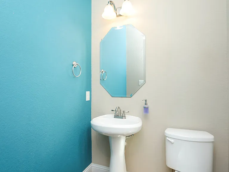 Powder room in second floor