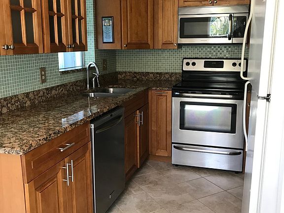 Tiled kitchen