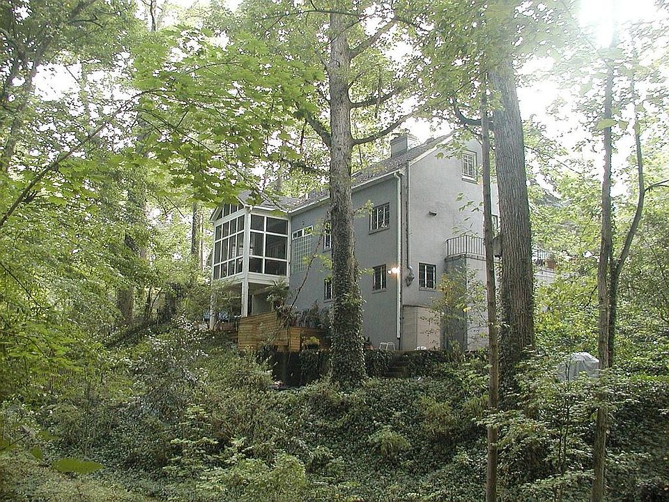 Rear View from creek