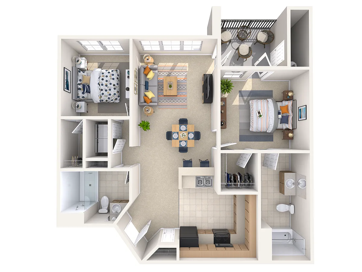 Floor plan Rain