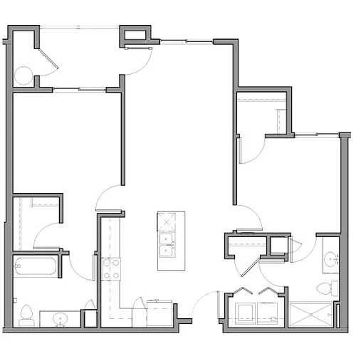 Floor plan Peralta