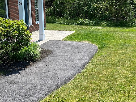 private entrance/patio