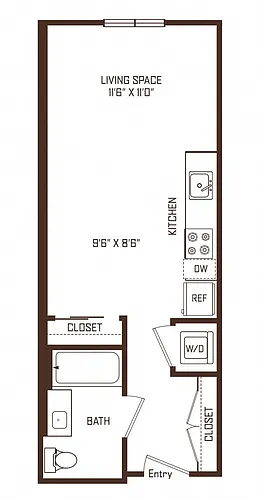 Floor plan A1a