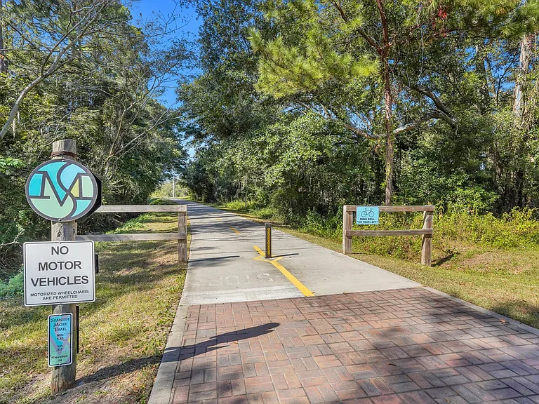 Spanish Moss Trail is right around the corner