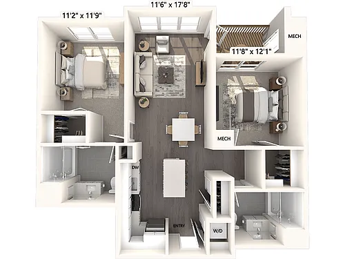 Floor plan B18.1AF
