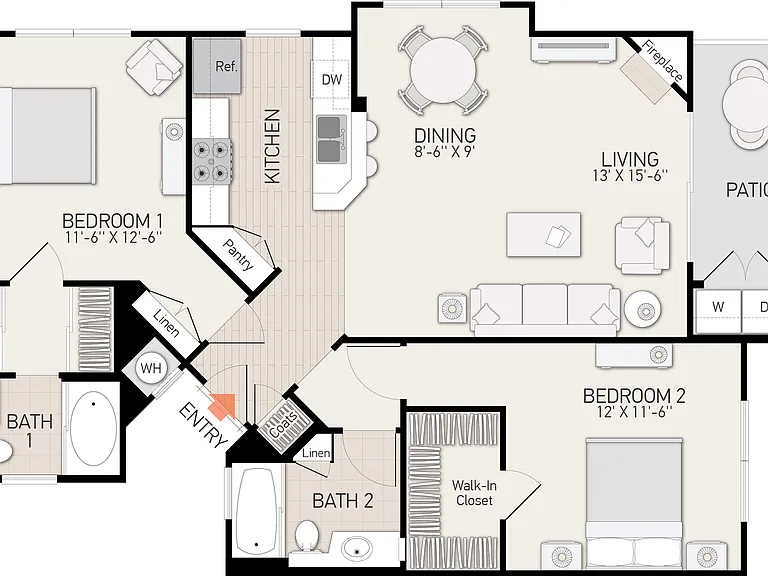 Rancho Monterey Apartment Homes — Photo 25
