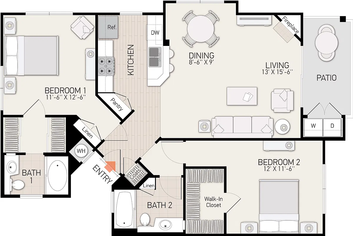 Floor plan Plan 6