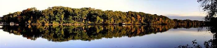 View from firepit/dock