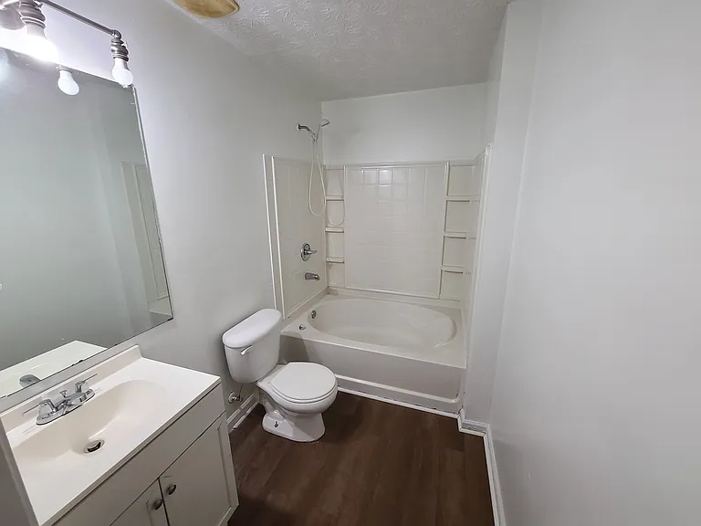 Hall bath with jacuzzi tub