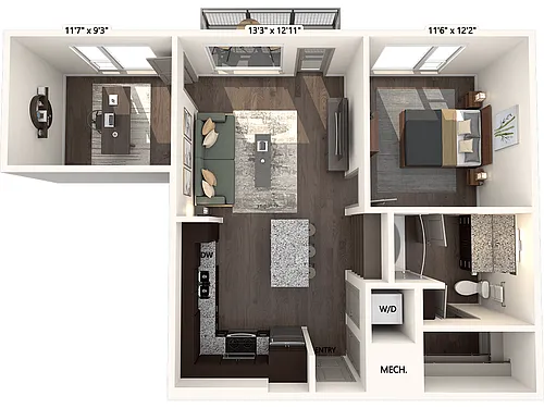 Floor plan A3D-797-E