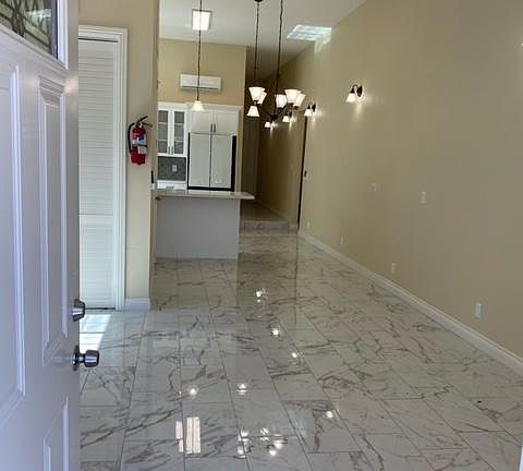 main door, living room