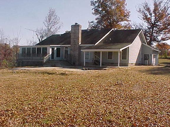 Back view of house  