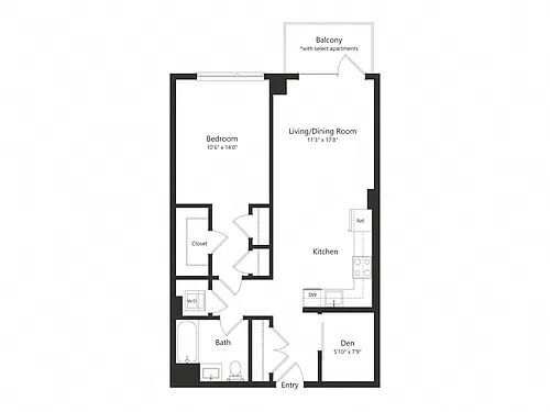 Floor plan A5D