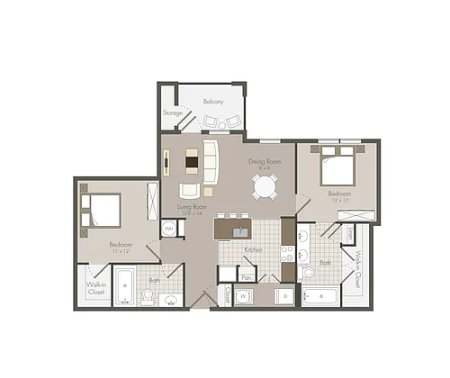 Floor plan B2