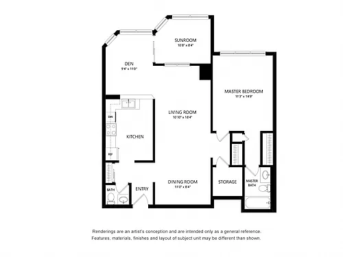 Floor plan C1-A