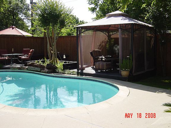 Pool with Gazebo and Deck