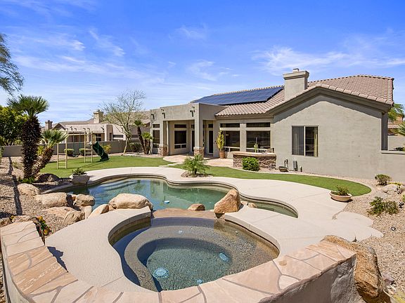 Private backyard