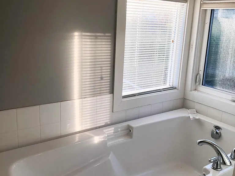 Master bathroom soaking tub