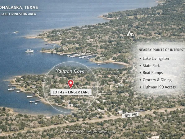 LOT 42 Linger Ln Lot 42, Onalaska, TX 77360
