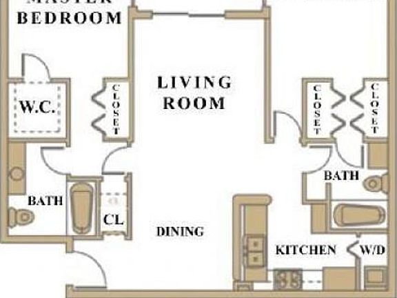 2nd image of 2640 S University Dr APT 205