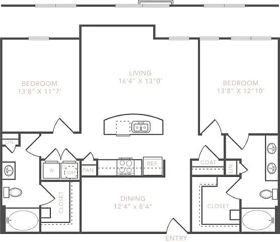 Floor plan B8