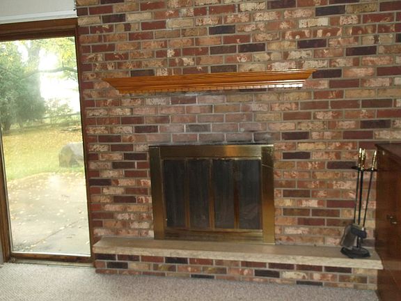 Wood-burning Fireplace