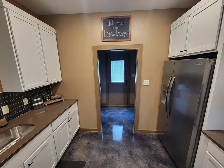 The Lorax Lounge welcomes you to the kitchen area!