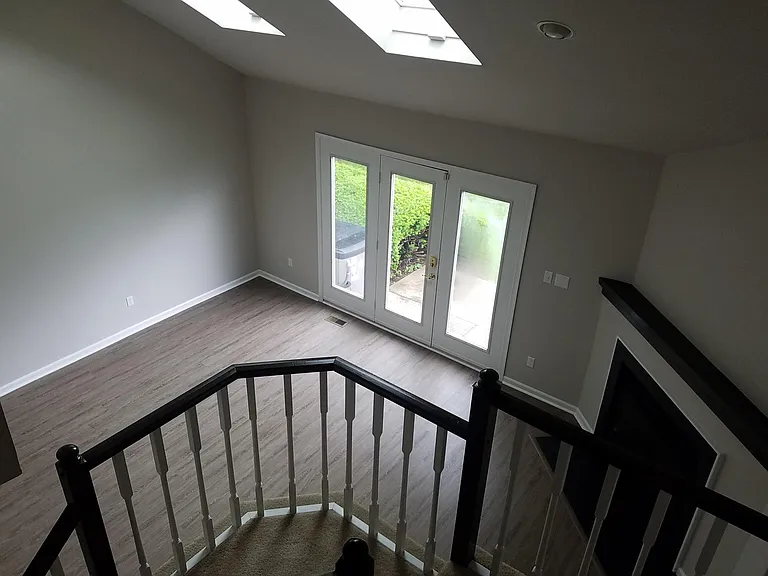 From Loft looking down to Great Room