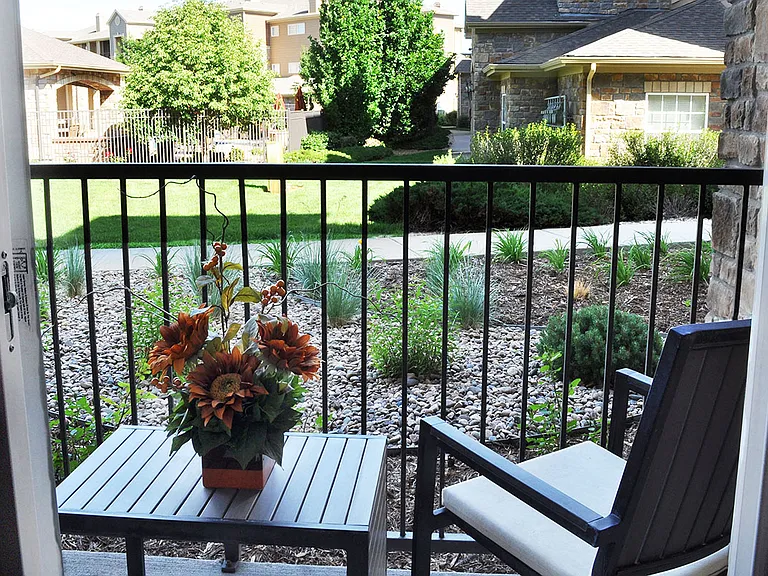 Private Patios and Balconies