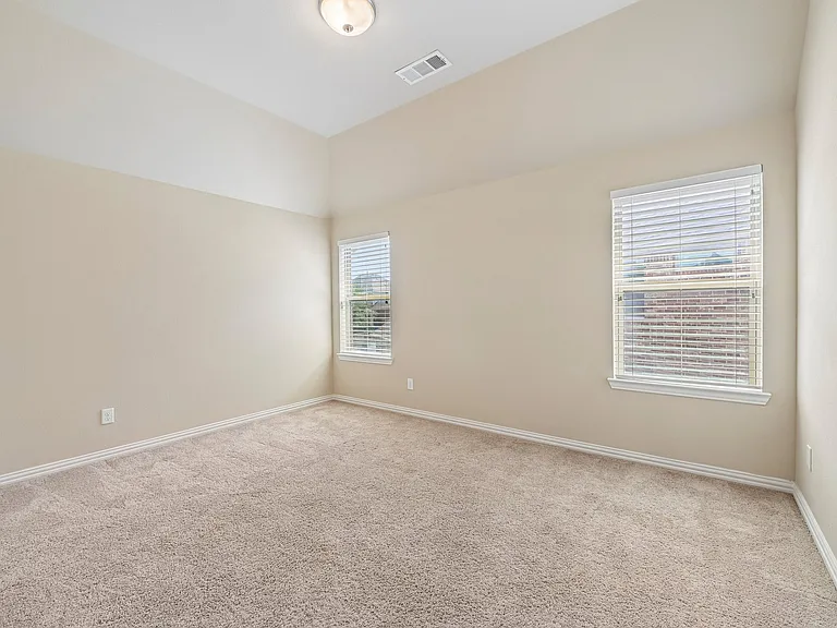 3 bedrooms upstairs, 2 bedrooms downstairs.
