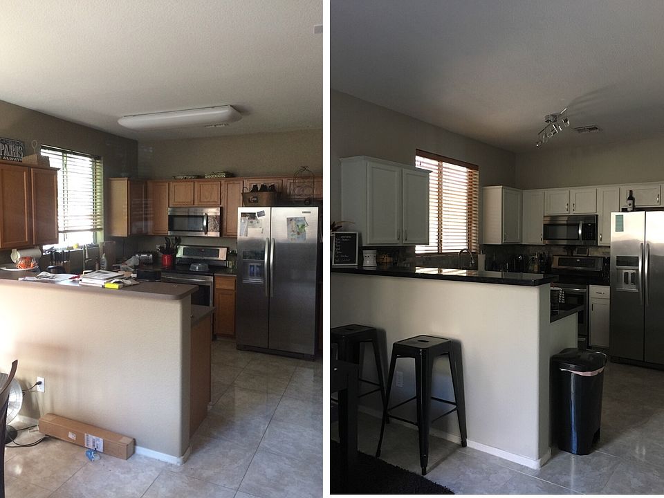 Renovated kitchen
