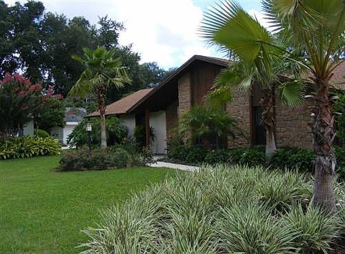 view from driveway