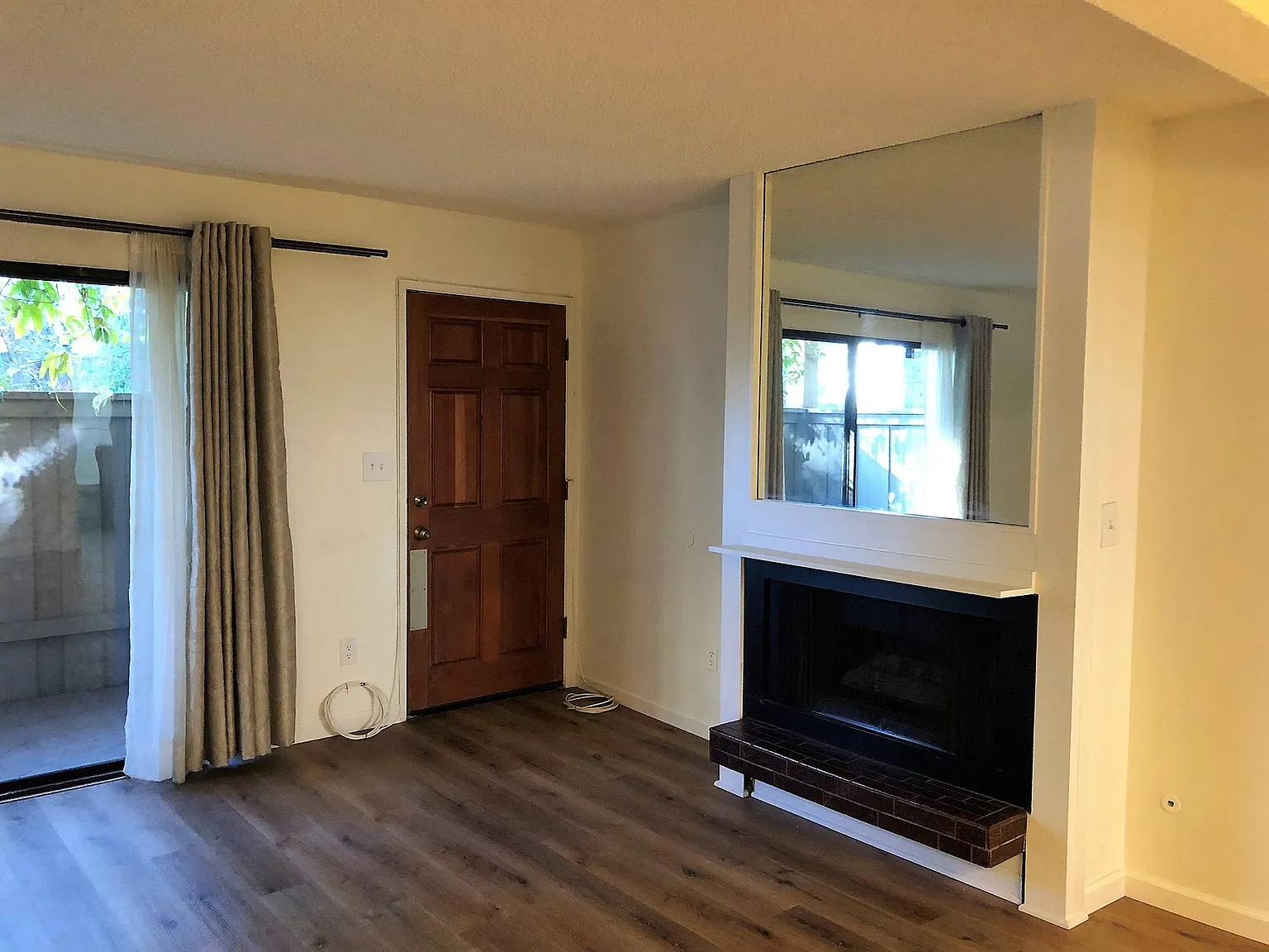 Unit entrance from inside