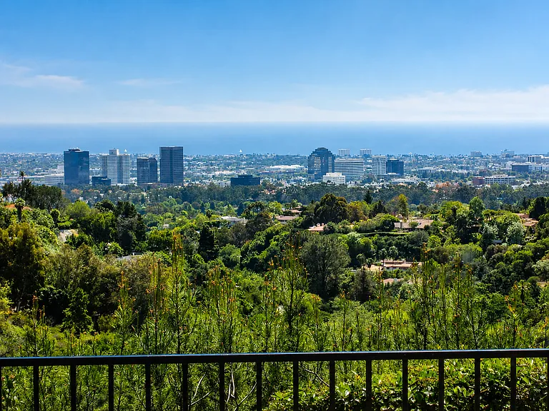 View from the patio