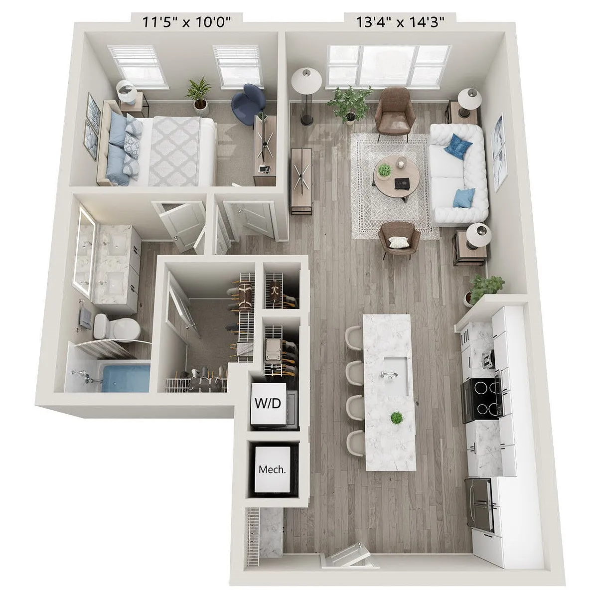 Floor plan A1