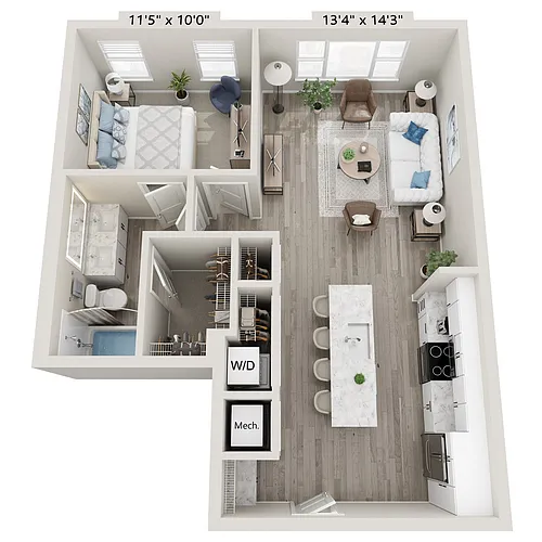 Floor plan A1
