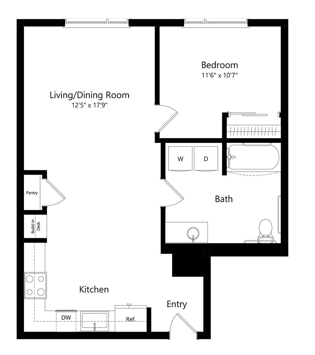 Floor plan Jack (B6)