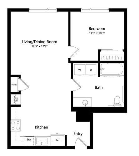 Floor plan Jack (B6)