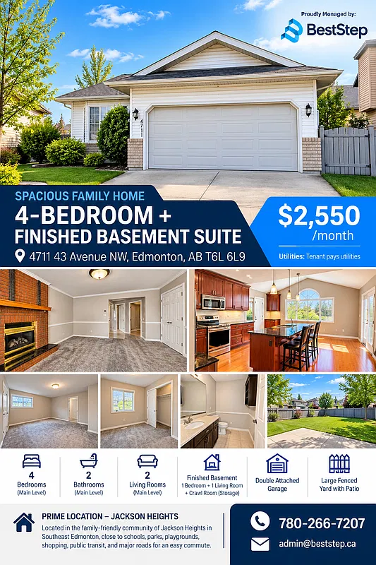 4 bed, 1.0 bath, $2,550 — Photo 1
