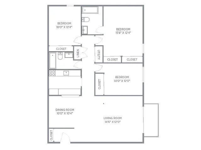 Floor plan 3A