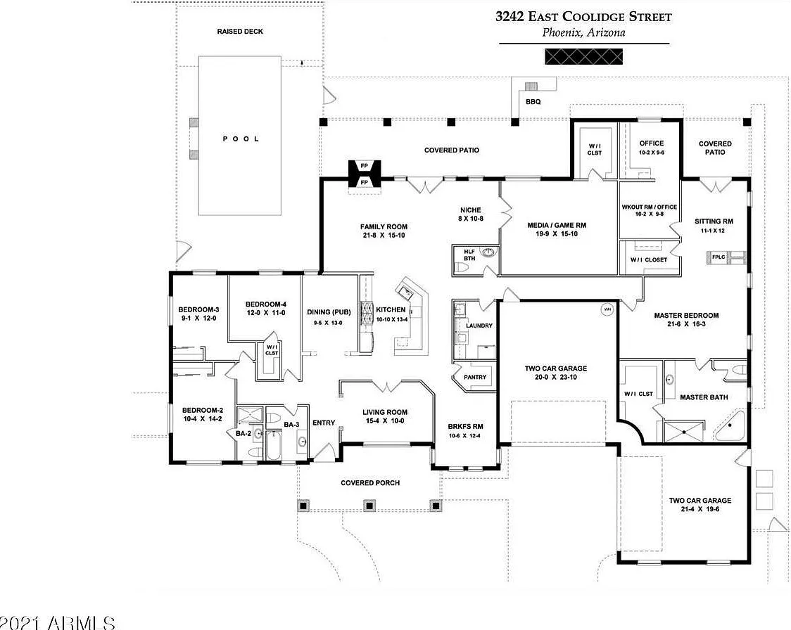 4 bed, 3.5 bath, 3932 sqft, $7,200 — Photo 4